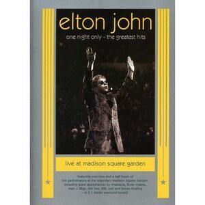Elton John - One Night Only: The Greatest Hits Live  DVD